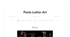 Desktop Screenshot of paolaluther.com